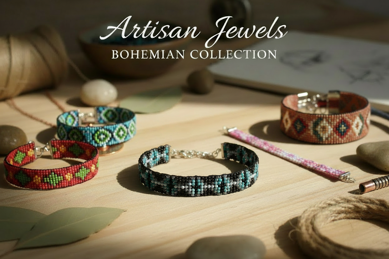 Jewellery banner - pink bracelet restored