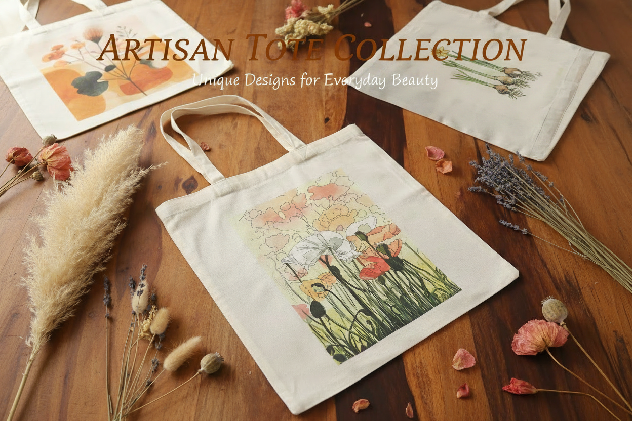Tote Bags banner - your designs