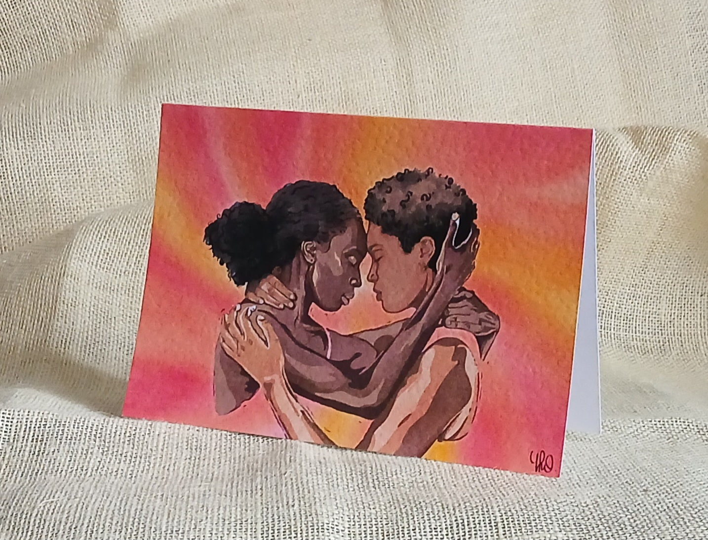 Closer — Fine Art Greetings Card