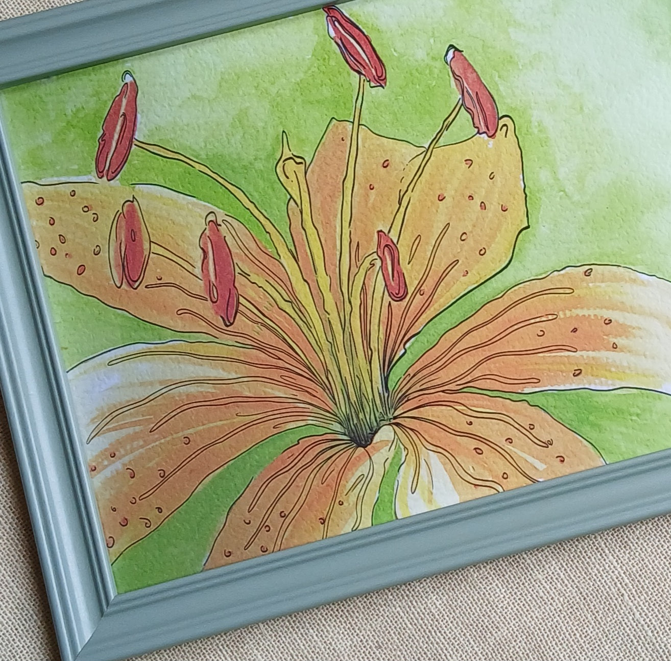 Yellow Lily Fine Art Print