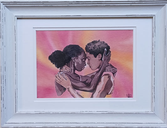 Closer — Bohemian Watercolour Fine Art Print