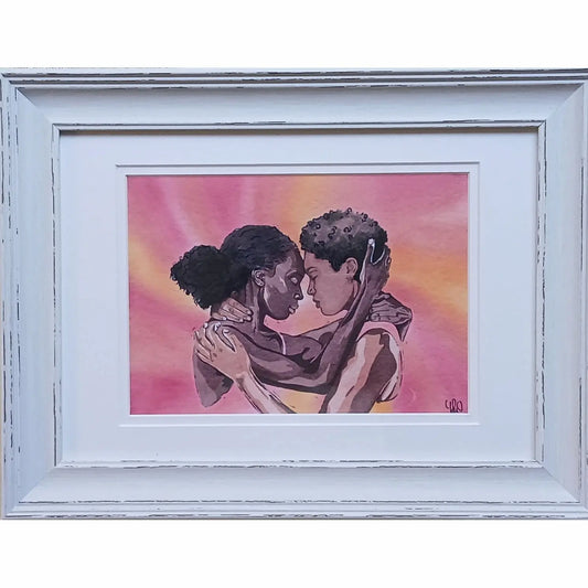 Closer — Bohemian Watercolour Fine Art Print