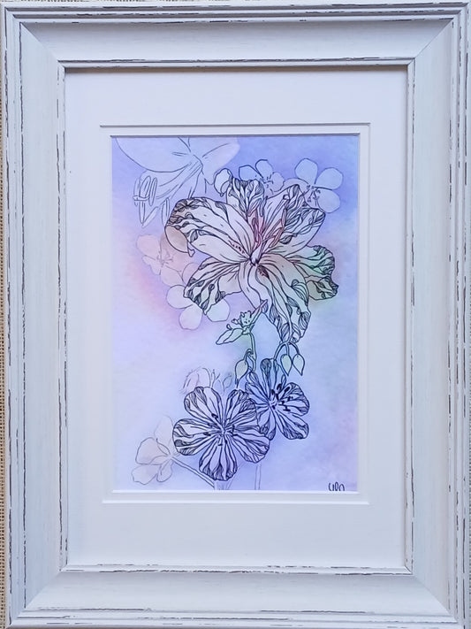 Winding Flowers — Fine Art Print