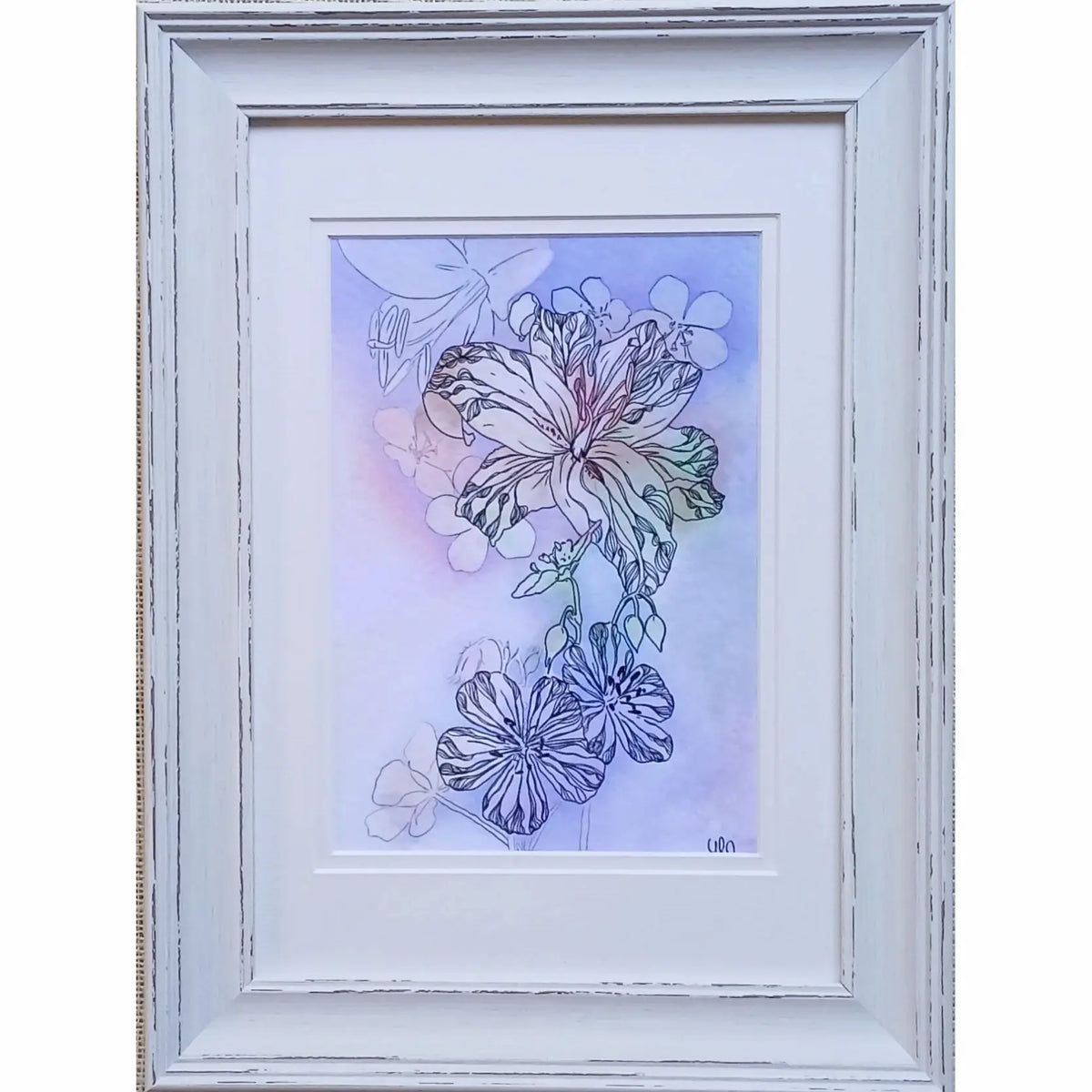 Winding Flowers — Fine Art Print