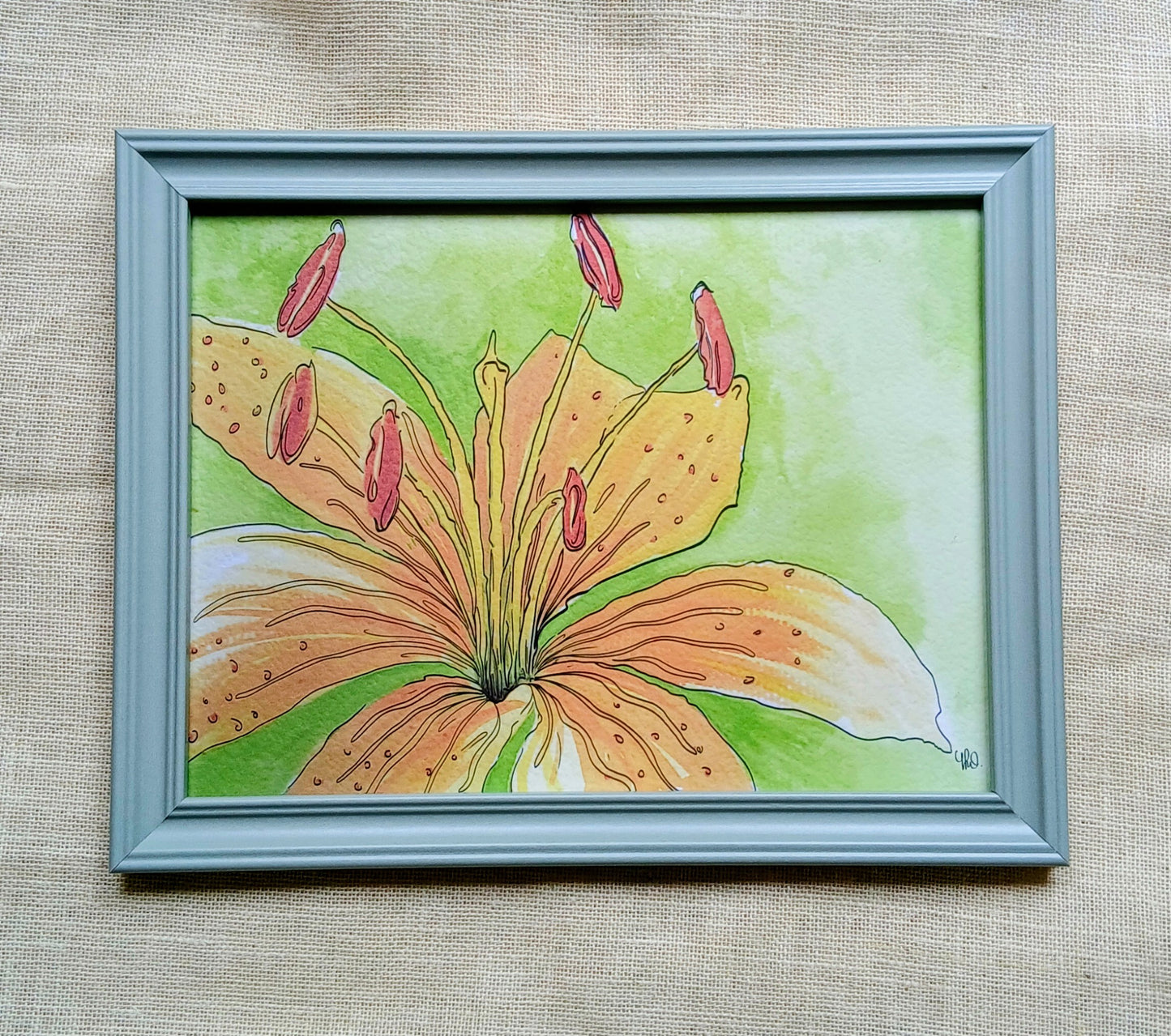 Yellow Lily Fine Art Print