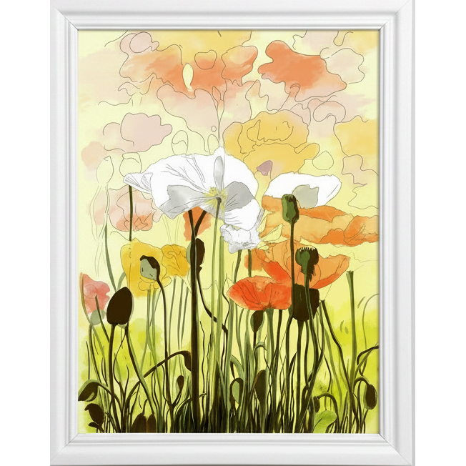 Wild Flower Garden — Fine Art Print