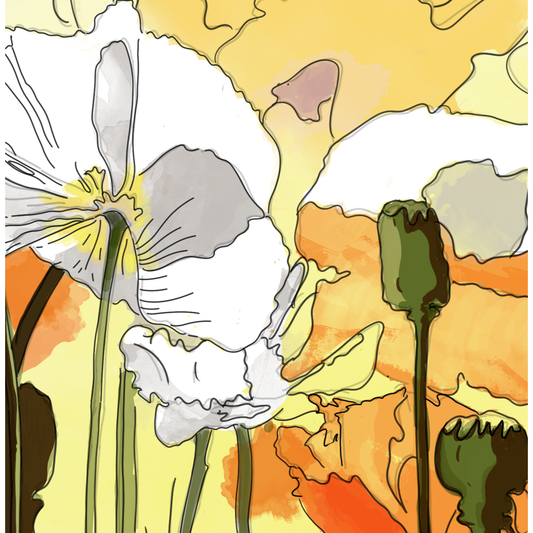 Wild Flower Garden — Fine Art Print